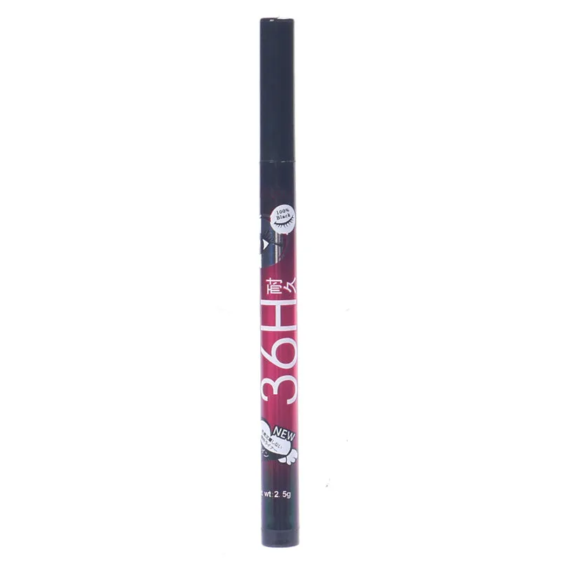 1PC Black Liquid Eyeliner Pencil Waterproof Long-lasting Smooth Makeup