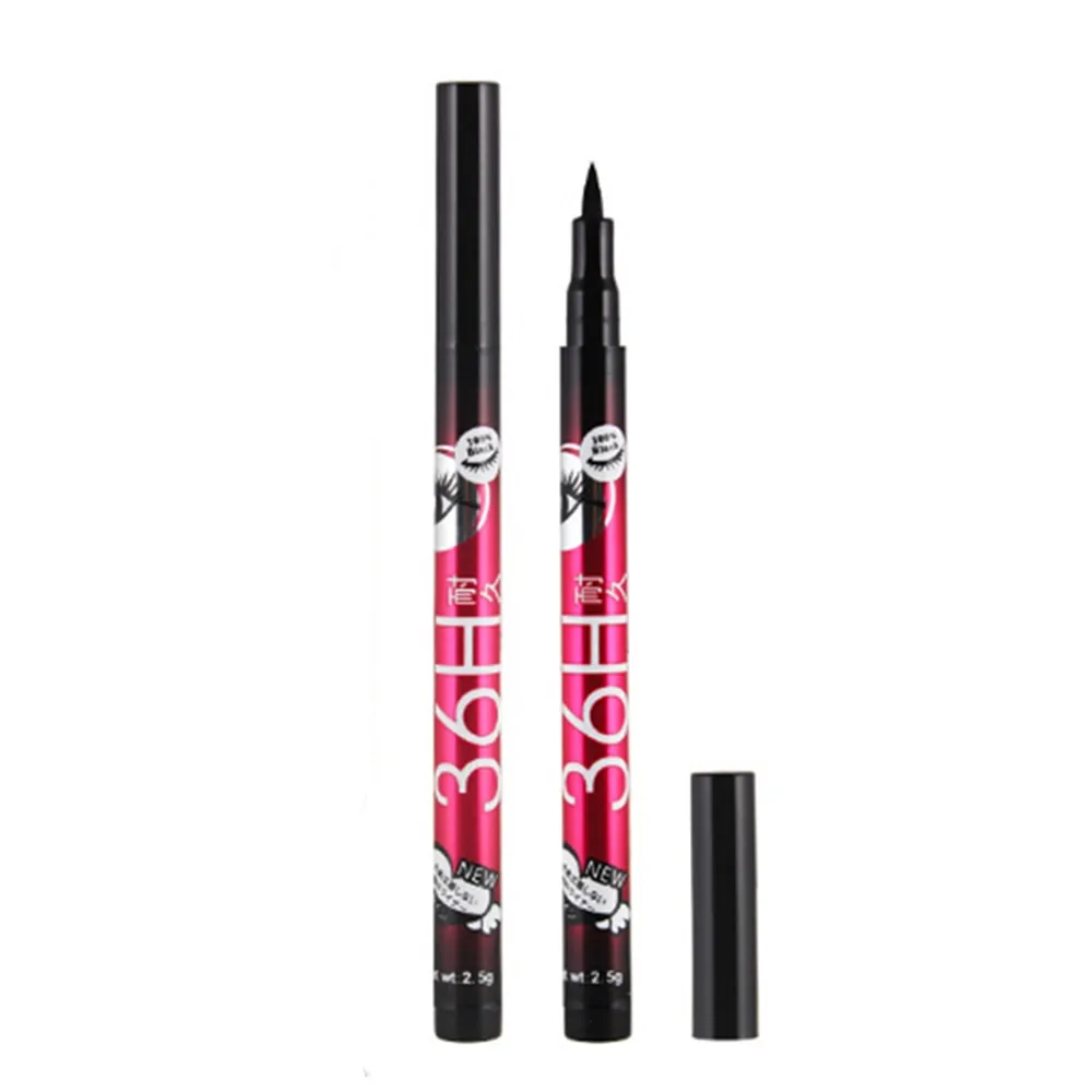 1PC Black Liquid Eyeliner Pencil Waterproof Long-lasting Smooth Makeup