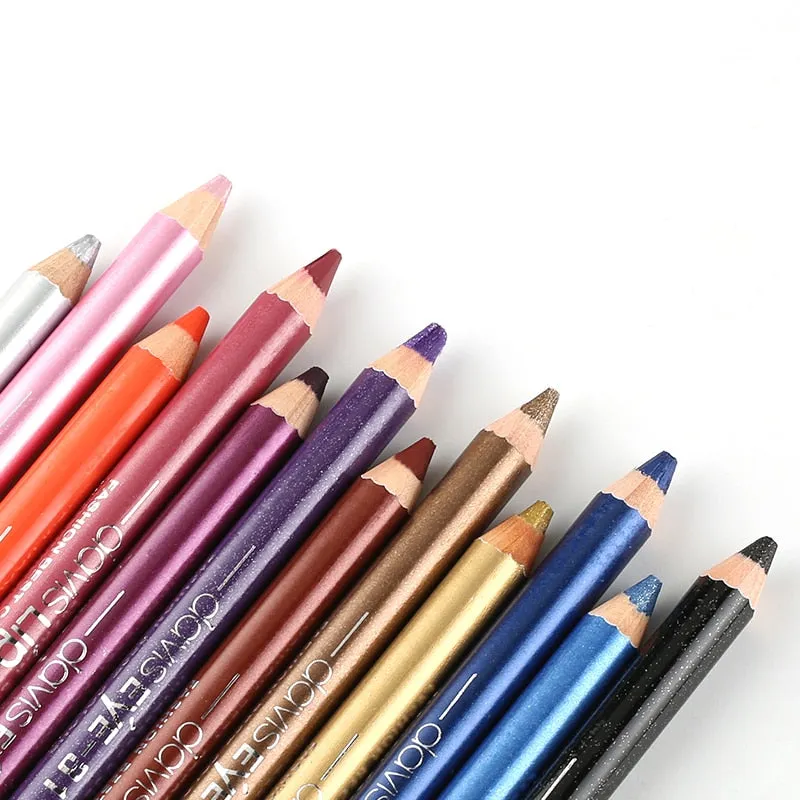 1pc Eyeliner Pen Highlighter Waterproof  Glitter EyeShadow Pen