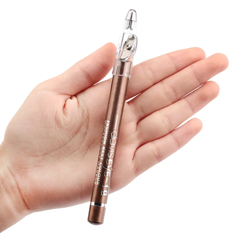 1pc Eyeliner Pen Highlighter Waterproof  Glitter EyeShadow Pen