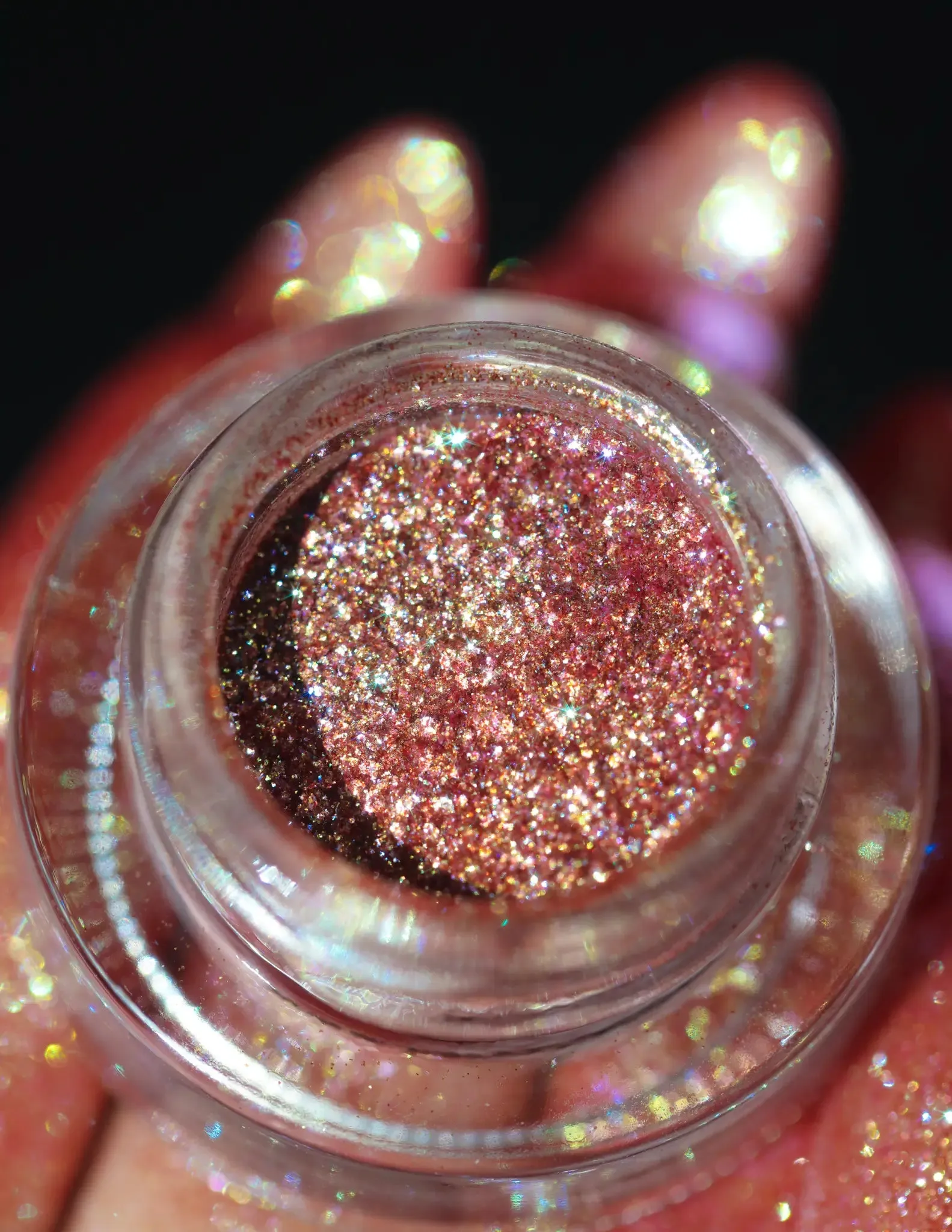 #35 Burgundy Eyeshadow Glitter