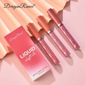 3PCS/Set Waterproof Matte Velvet Lip Gloss