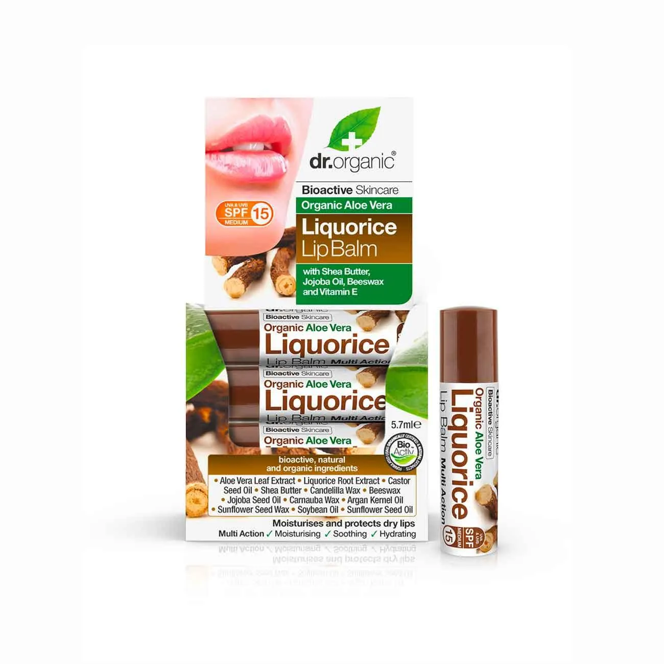 Aloe Vera Liquorice Lip Balm