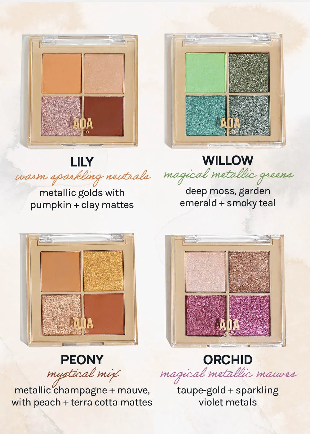 AOA Fairy Garden Eyeshadow Quad