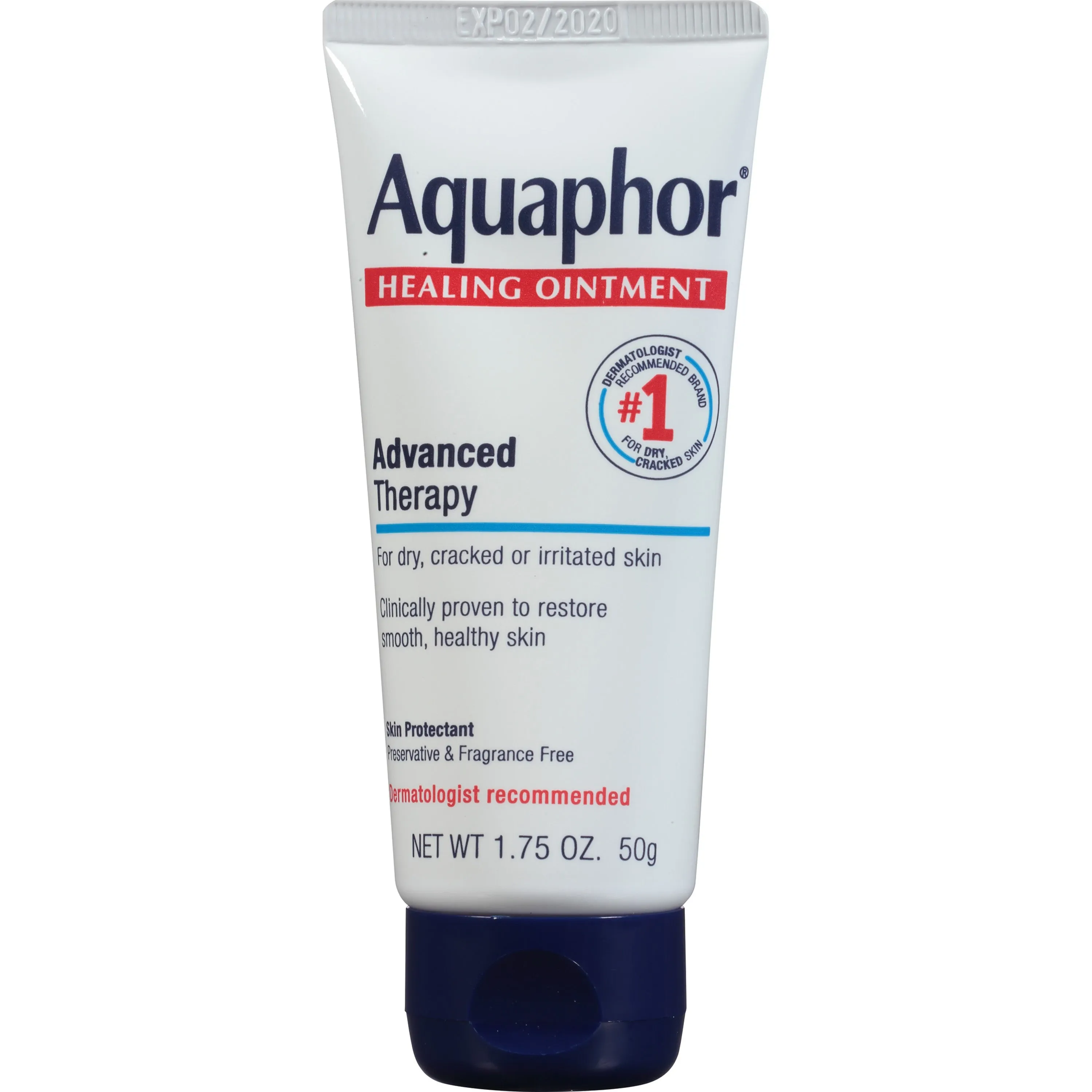 Aquaphor Healing Ointment Skin Protectant, Use After Hand Washing, 1.75 oz. Tube