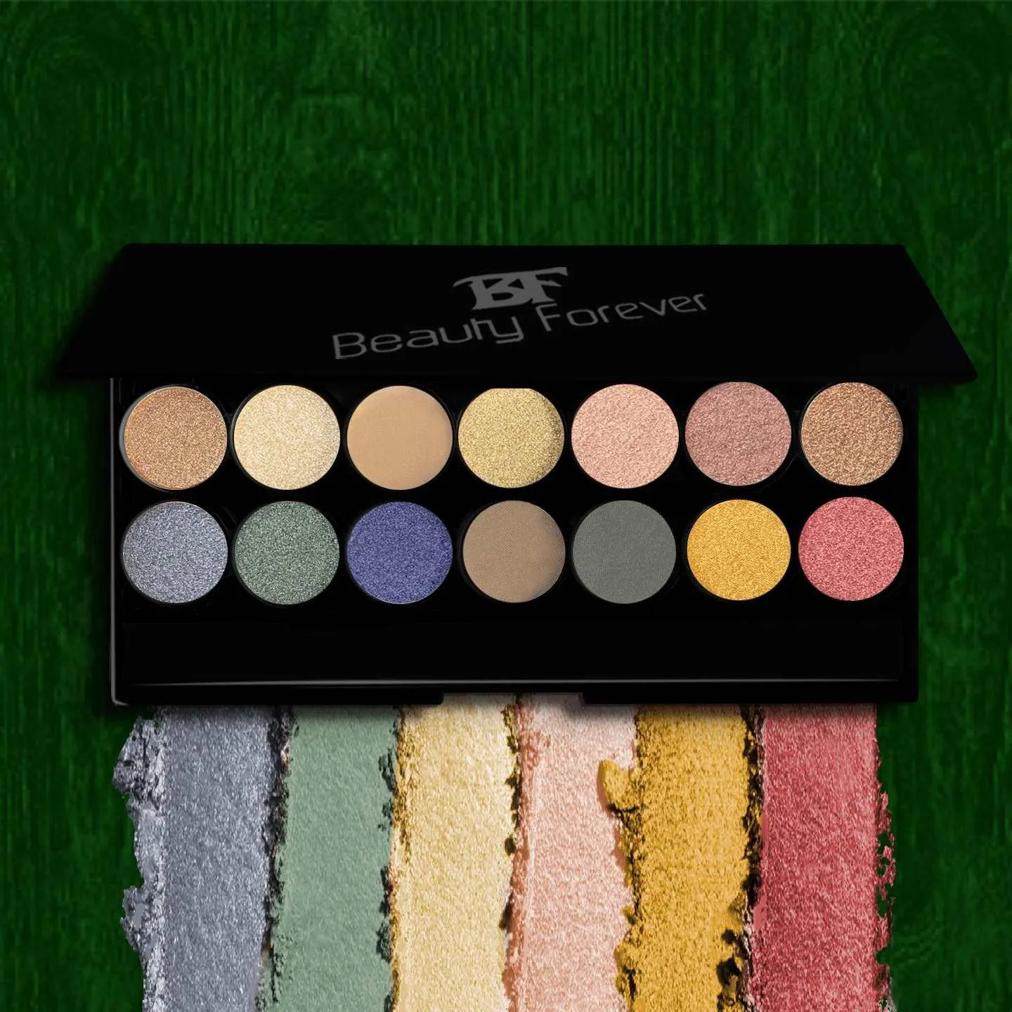 Beauty Forever BF Mineral Based 14S Eye Shadow Palette 101