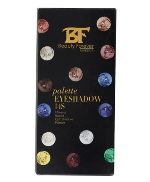 Beauty Forever BF Mineral Based 14S Eye Shadow Palette 101