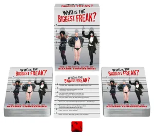 Biggest Freak Card Game: Wild Questions for Laughs and Secrets!