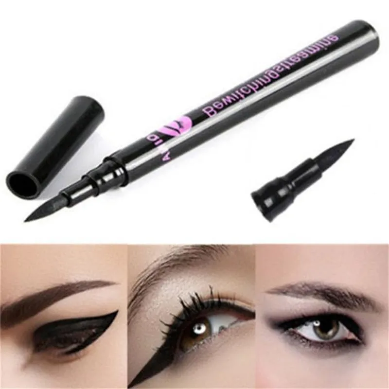 Black Waterproof Liquid Eye Liner Pen Pencil