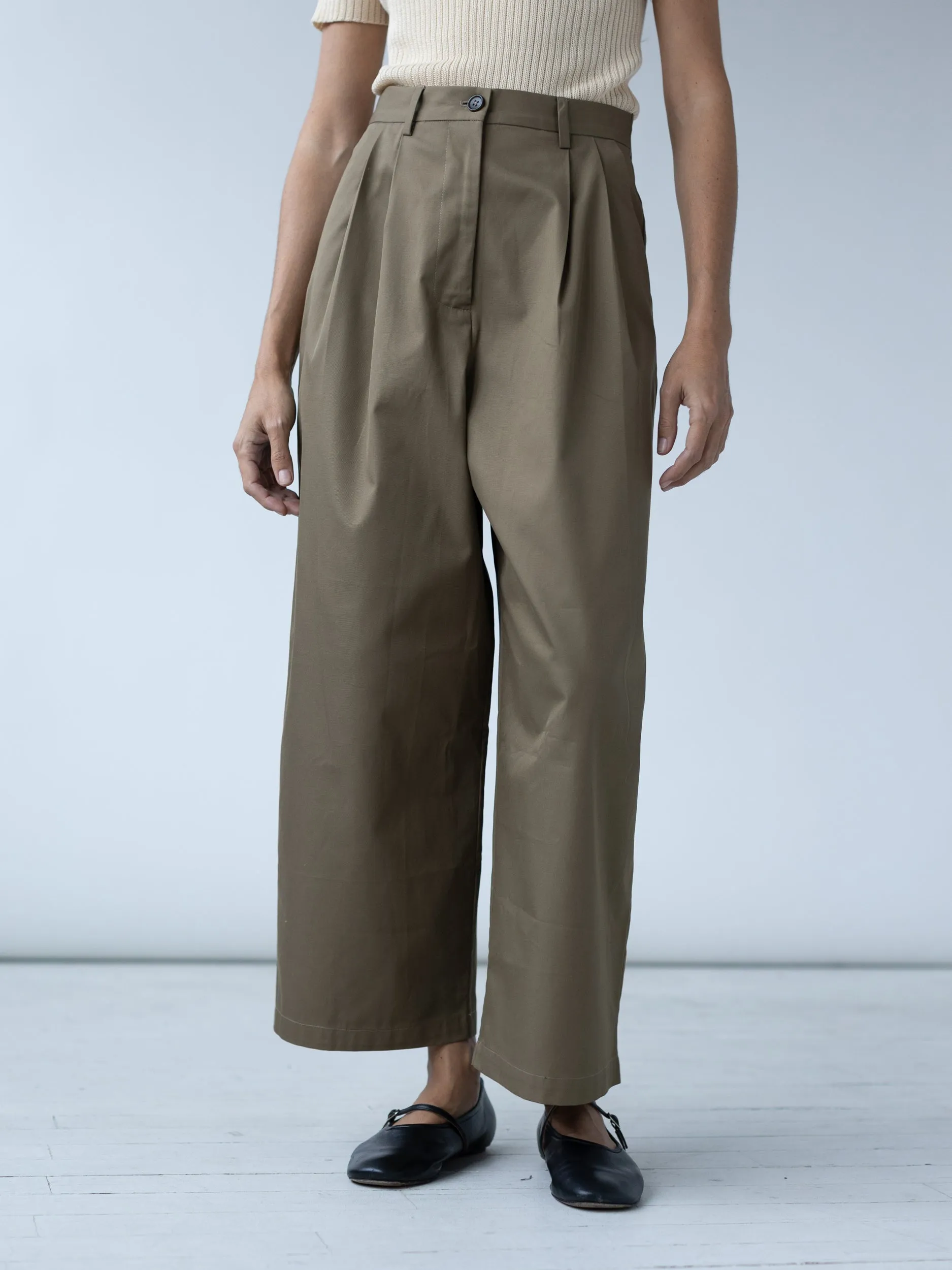 Boy Trouser in Loden