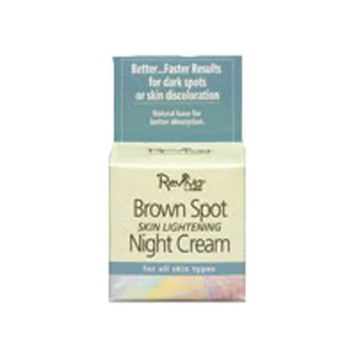 Brown Spot Night Cream with Kojic Acid EA 1/1 OZ By Reviva