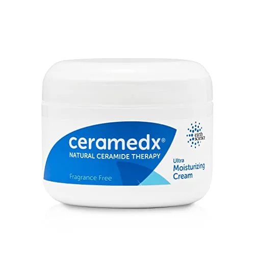 Ceramedx Ultra Moisturizing Natural Ceramide Cream Unscented for Dry 6 Oz