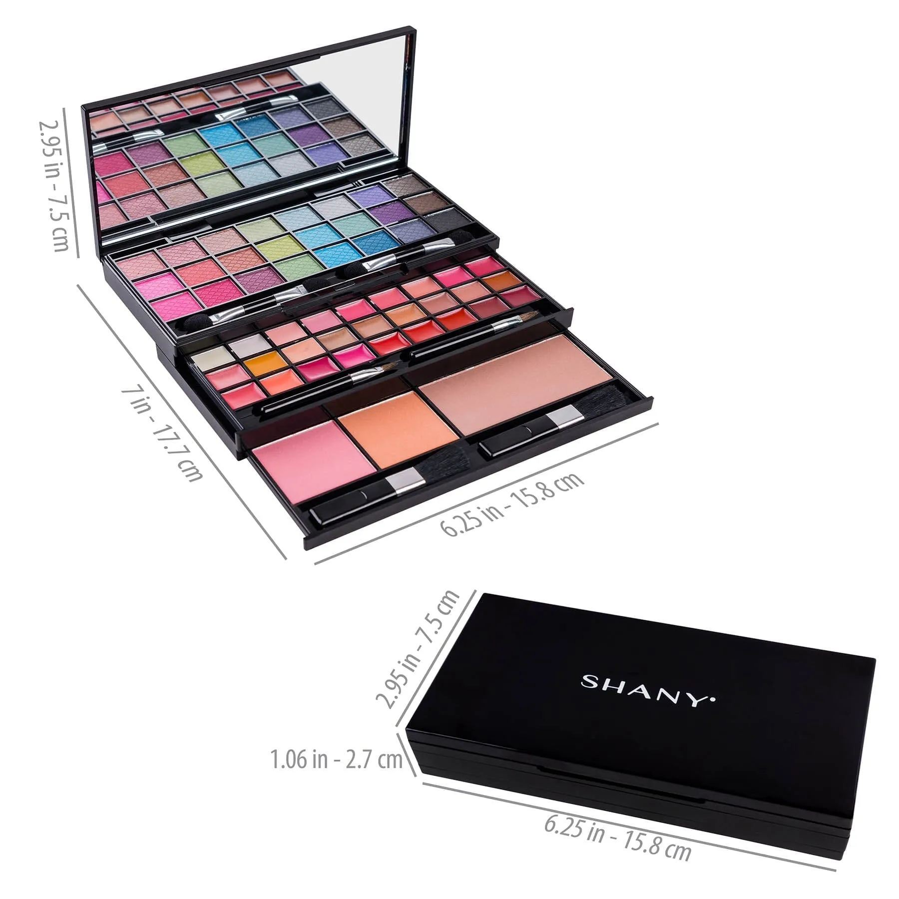 Classy & Sassy All-in-One Makeup Kit with 45 Colors