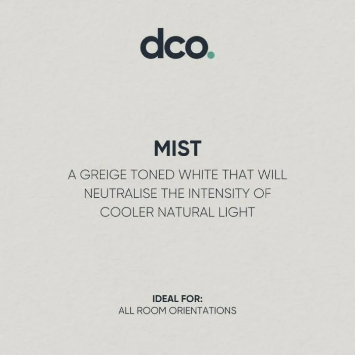 DCO Colour of the Year 2023 - Mist