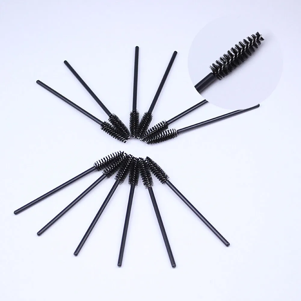 Disposable Eyelash Brush Mascara Wand Lash Extension Eye Brow Applicator US