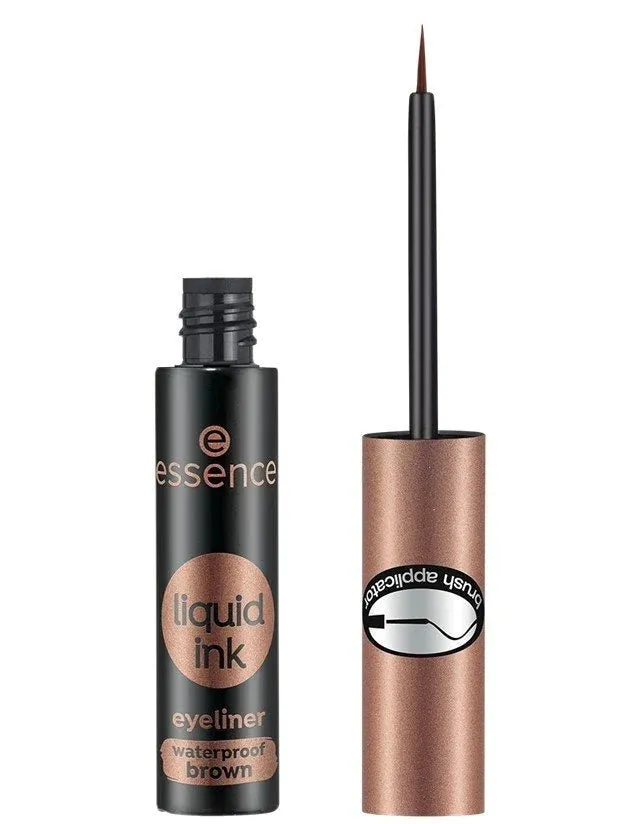 Essence Liquid Ink Eyeliner Waterproof Brown 02