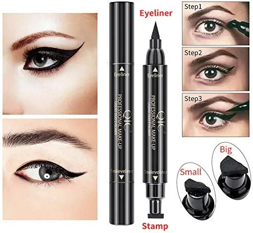 Eyeliner Stamp Waterproof Long Lasting Liquid Eye Pen Makeup