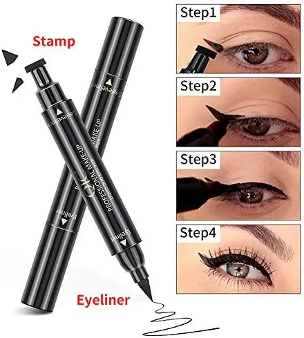 Eyeliner Stamp Waterproof Long Lasting Liquid Eye Pen Makeup