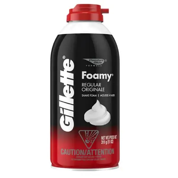 Gillette Foamy Shaving Cream Regular 11 oz