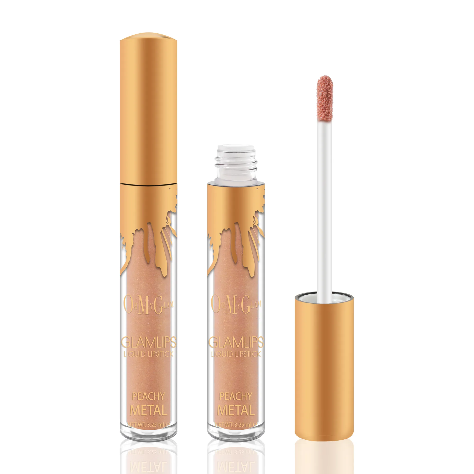 Glamlips Peachy Metal Liquid Lipstick