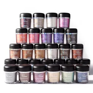 Glitter Eyeshadow Powder Pigments  Easy to Wear Waterproof Shimmer