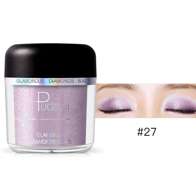 Glitter Eyeshadow Powder Pigments  Easy to Wear Waterproof Shimmer