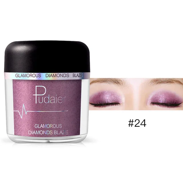 Glitter Eyeshadow Powder Pigments  Easy to Wear Waterproof Shimmer