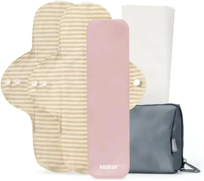 Haakaa Reusable Perineal Cooling Pads - Blush