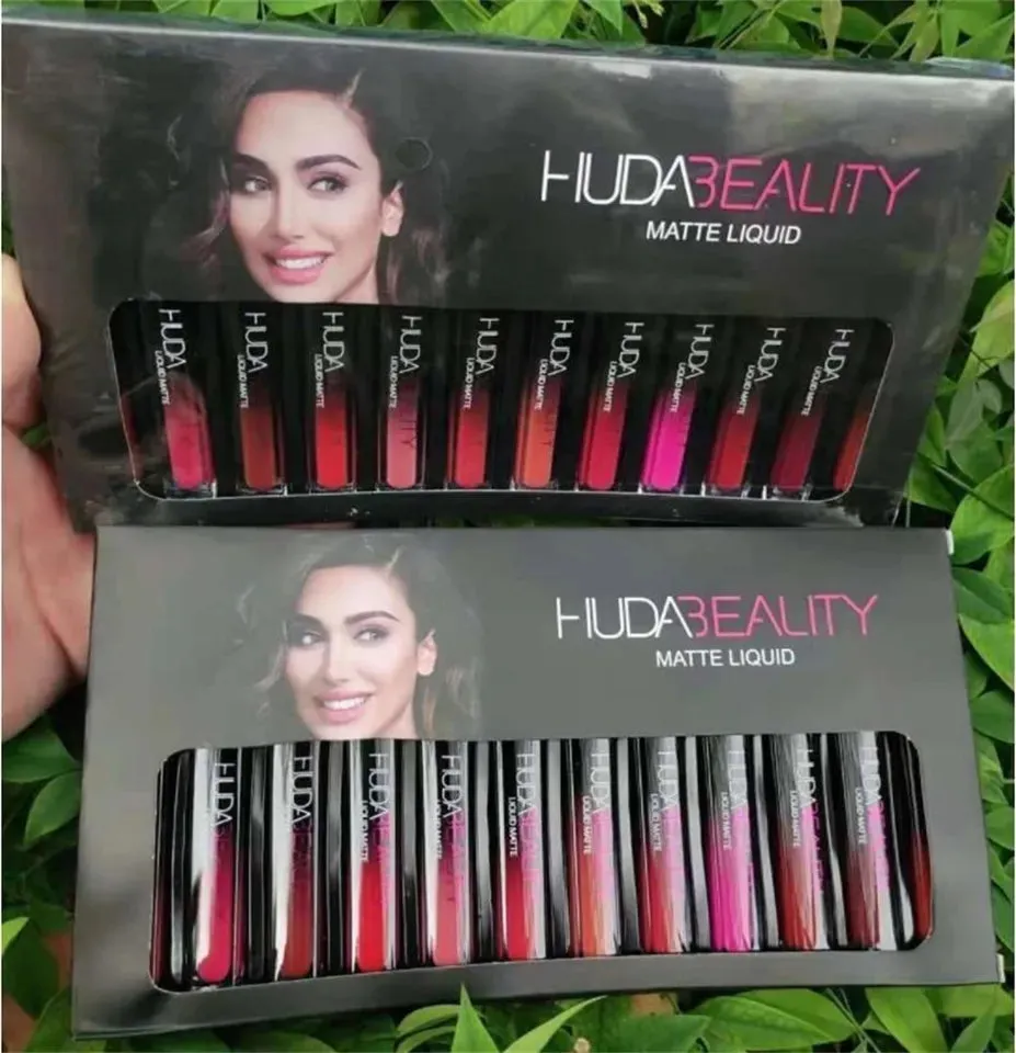 Huda Beauty Liquid Matte Lipstick - Set of 12