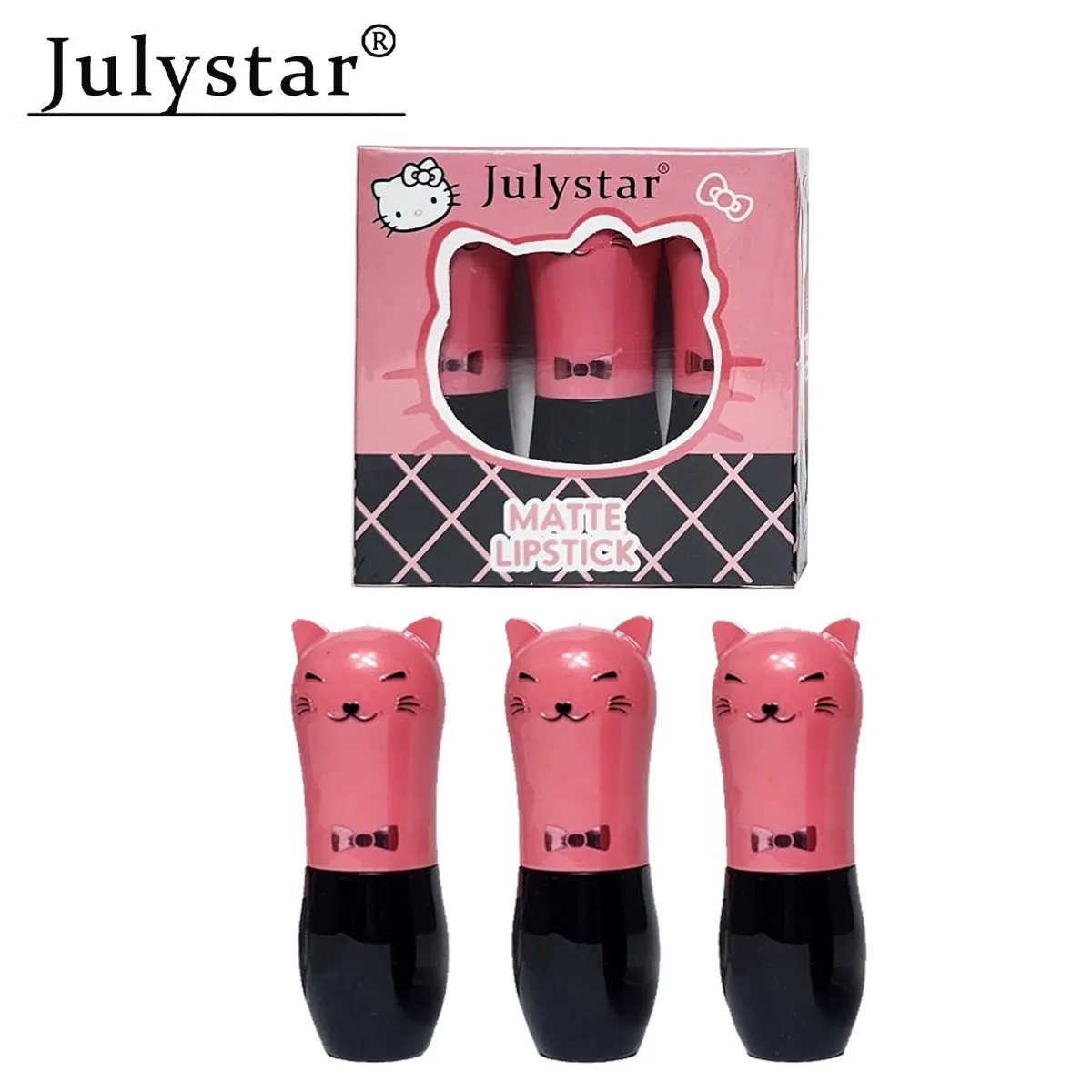 Julystar Pack OF 3 Matte Lipstick