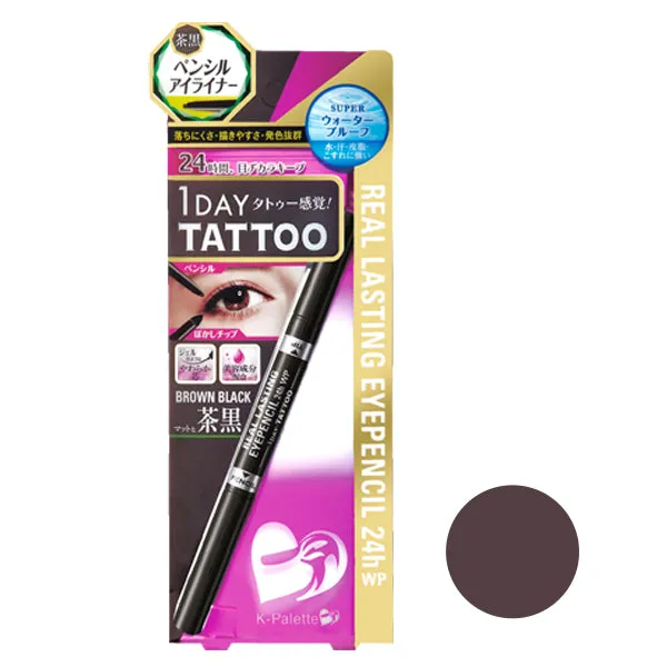 K-Palette Real Lasting Eyepencil BB001 Brown Black