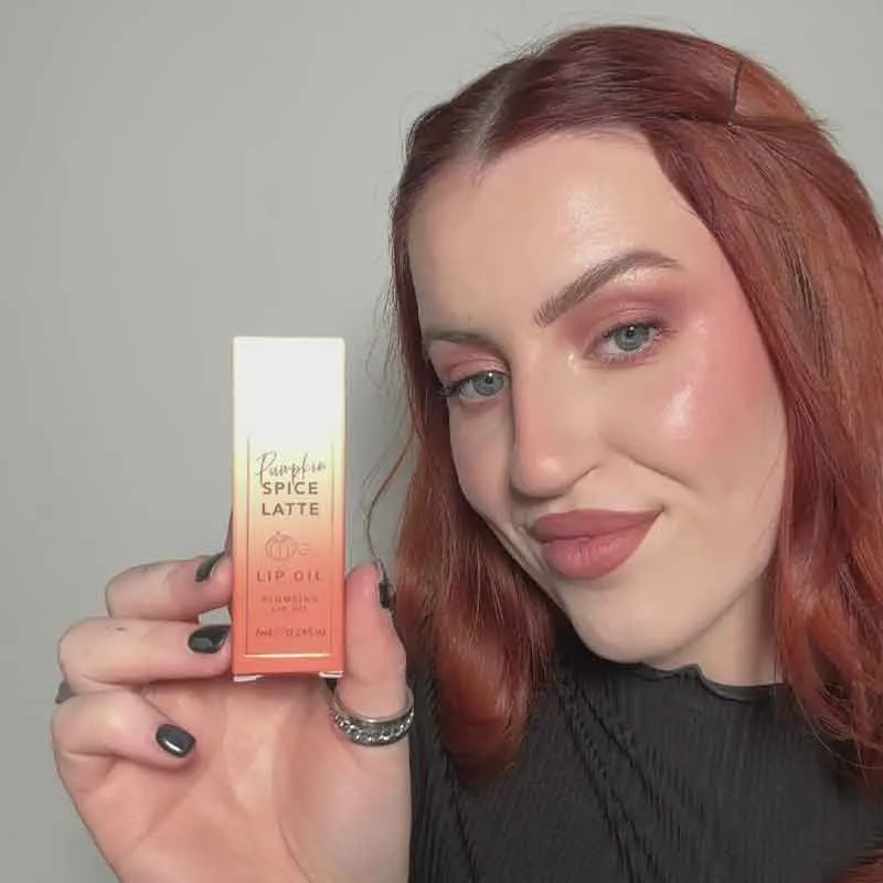 KASH Beauty Pumpkin Spice Latte Plumping Lip Oil