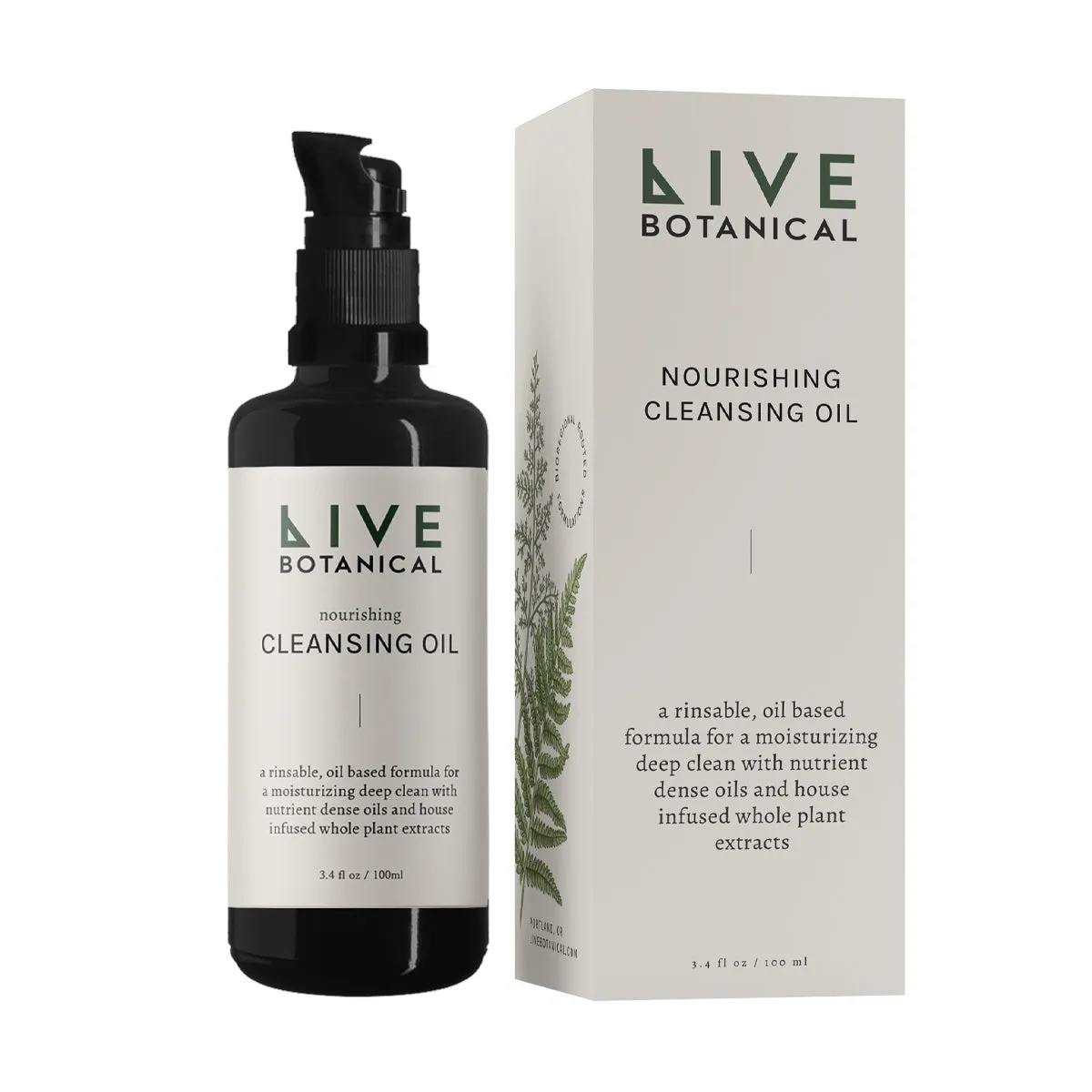 LIVE BOTANICAL - Nourishing Cleansing Oil