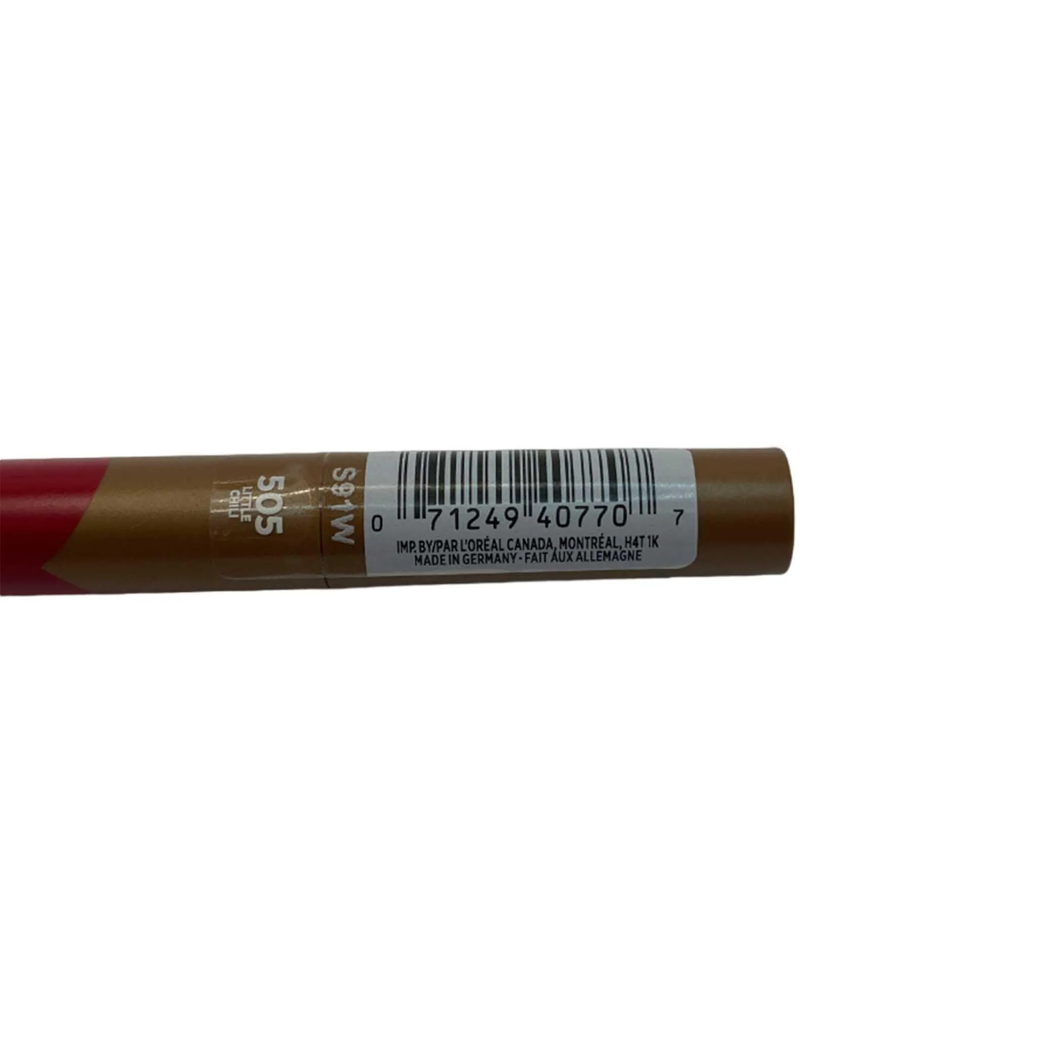 L'Oreal Paris Matte Lip Crayon 505 LITTLE CHILI (72 Pcs Box)