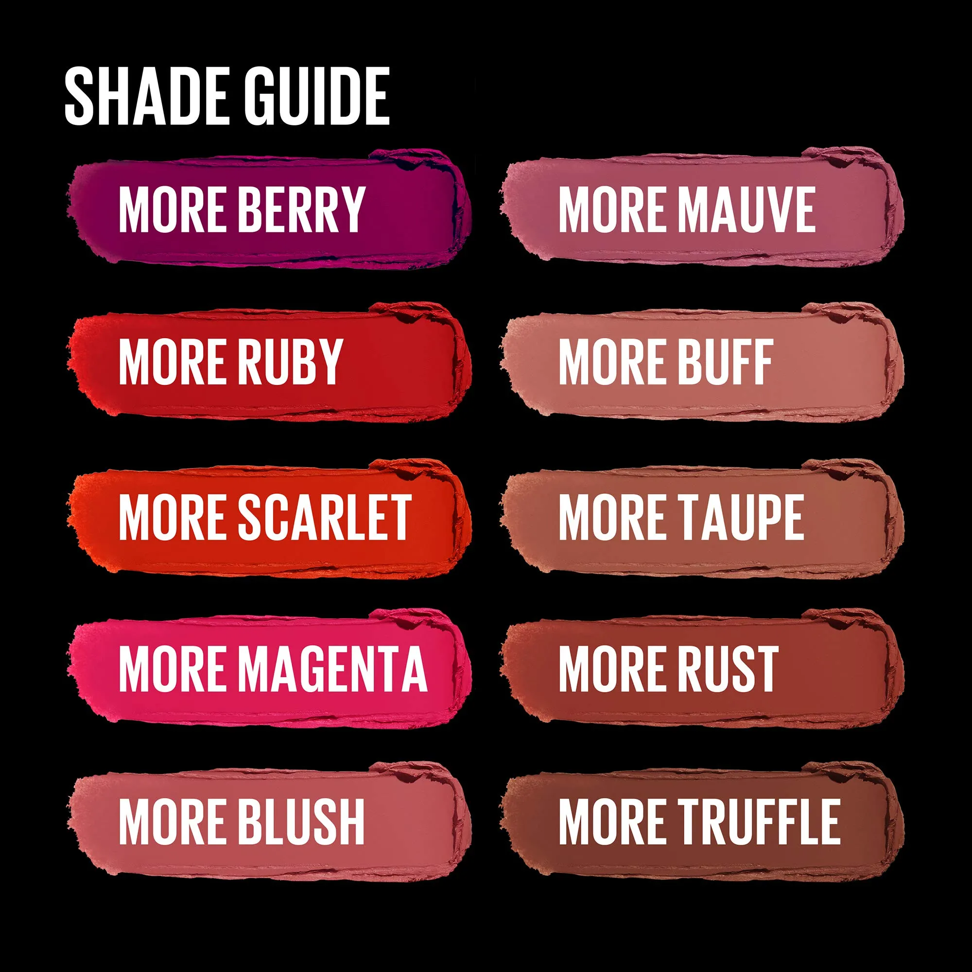 Maybelline Color Sensational Ultimatte Matte Lipstick, Non-Drying, Intense Color Pigment, More Ruby, Ruby Red, 1 Count