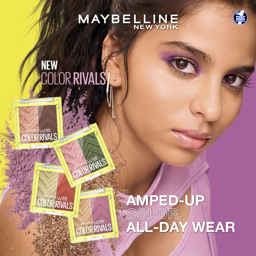 Maybelline New York Color Rivals Eyeshadows Urban X Wild