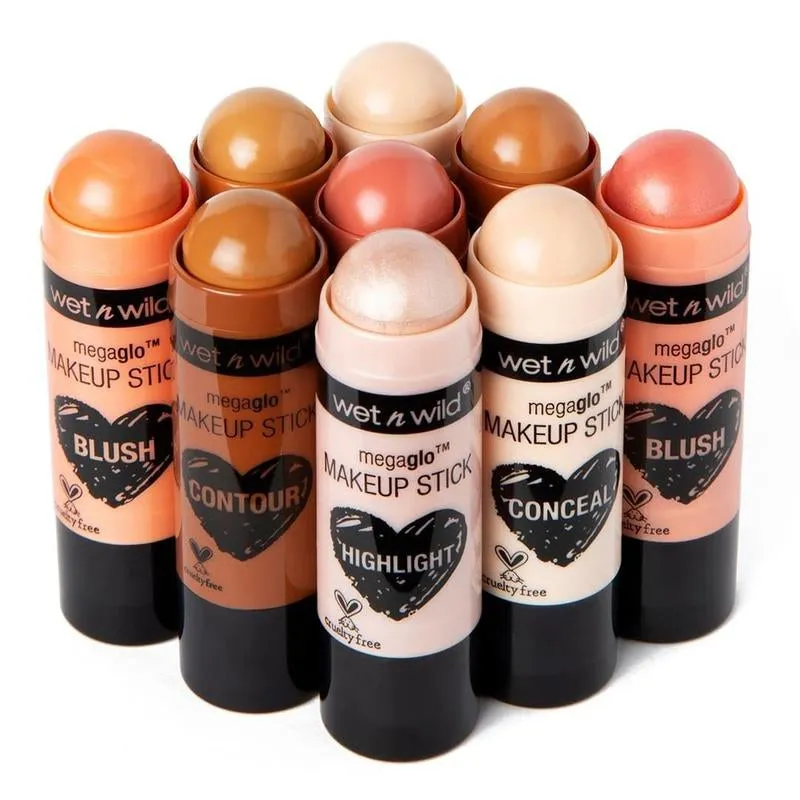 Megaglo Makeup Stick Conceal and Contour Brown Where'S Walnut?