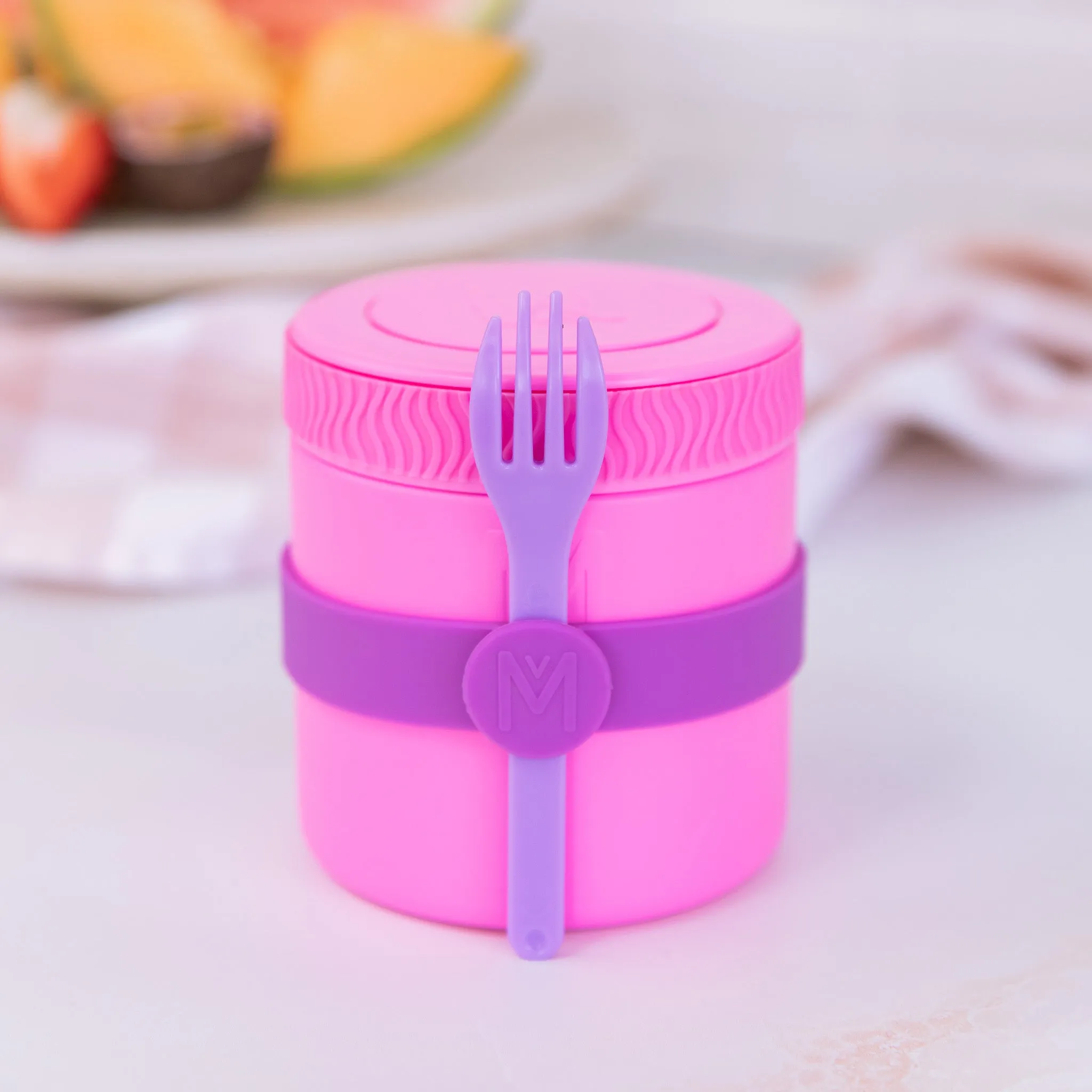 MontiiCo Out & About Cutlery Set - Blush