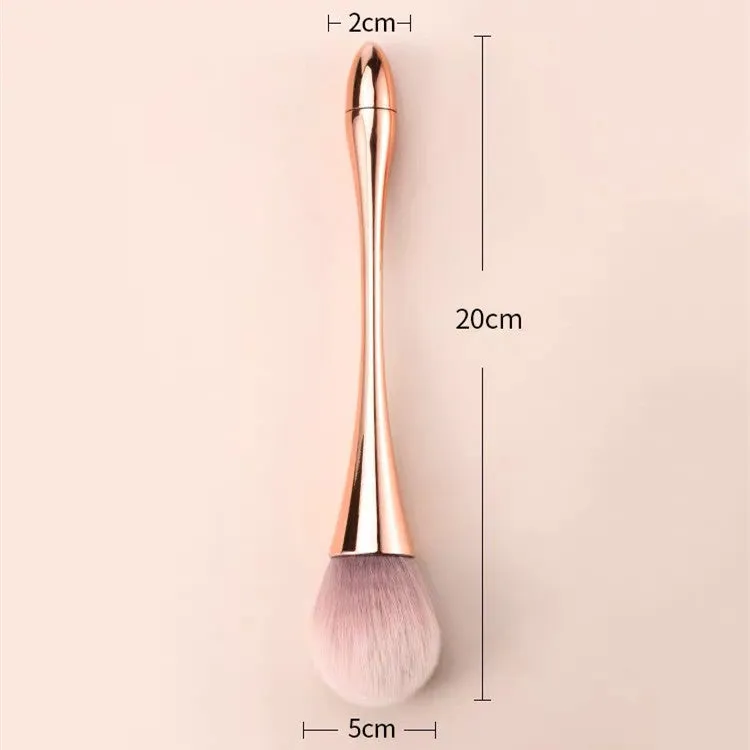 Multifunctional makeup brush