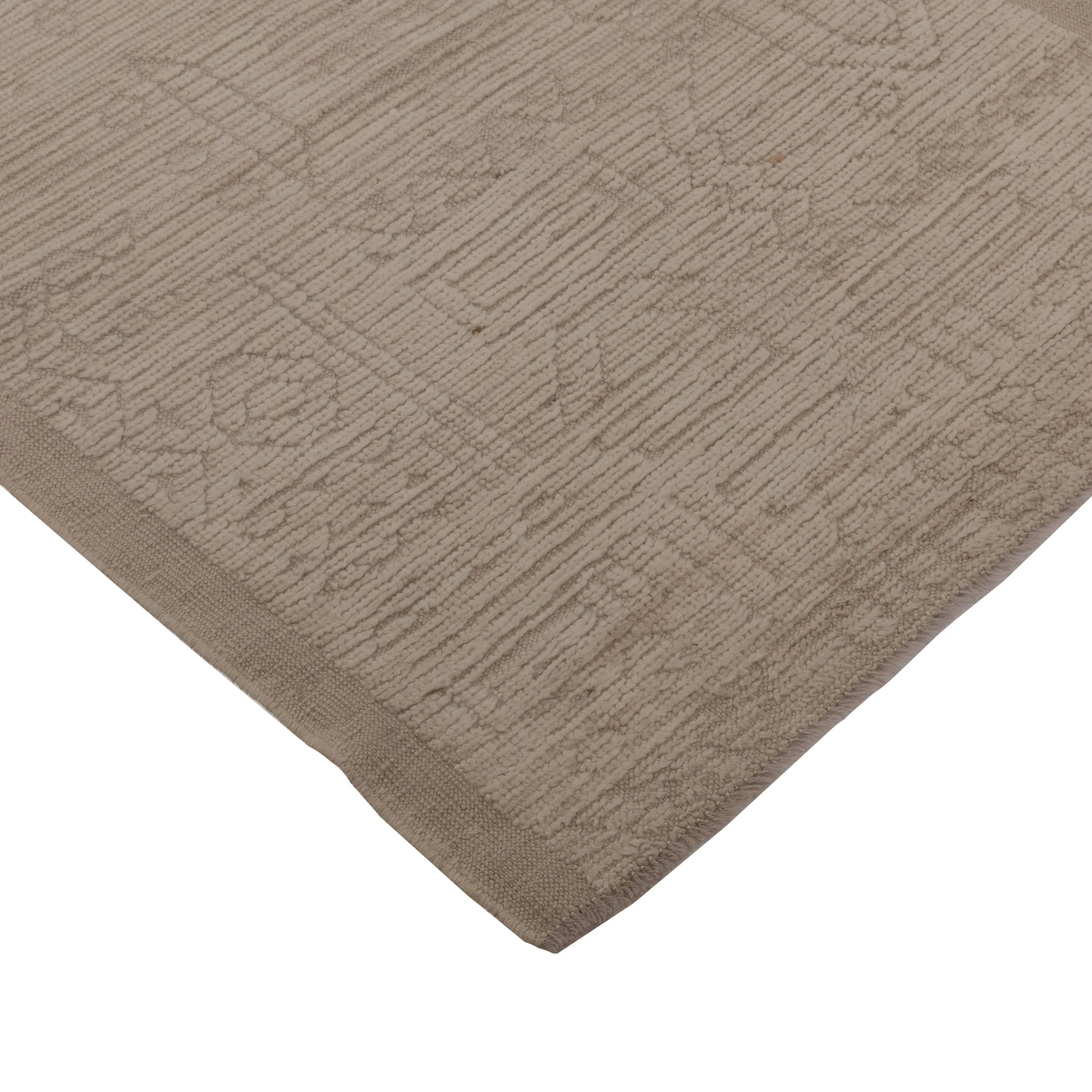 Natural Zameen Transitional Wool Runner - 3' x 12'8"