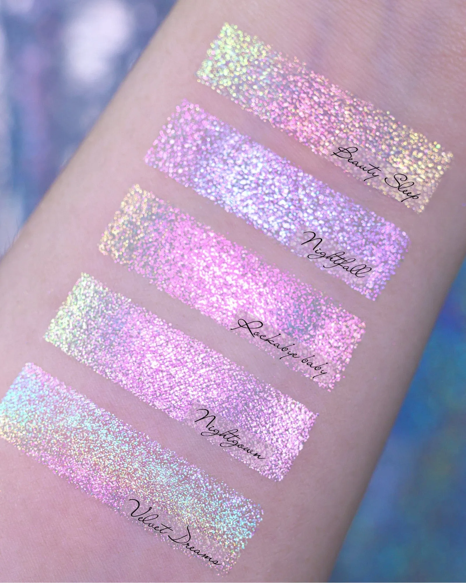 Opal Multichrome Pressed Eyeshadows