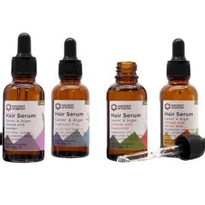 Organic Hair Serums - Vegan-Friendly - Argan Oil & Pure Essential Oils