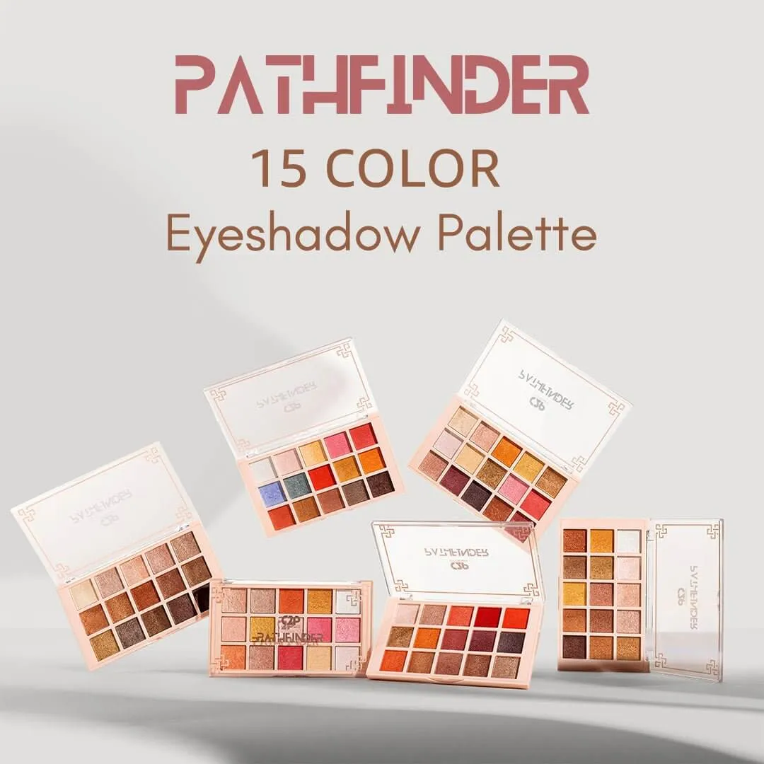 PATHFINDER 15 COLOR EYE SHADOW PALETTE (24 gm)