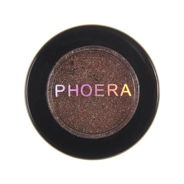 Phoera Shimmer Eyeshadow – Long-Lasting Metallic Formula | Free UK Postage