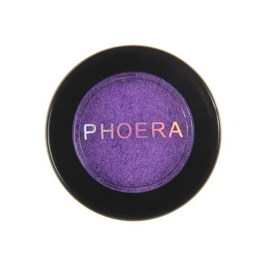 Phoera Shimmer Eyeshadow – Long-Lasting Metallic Formula | Free UK Postage