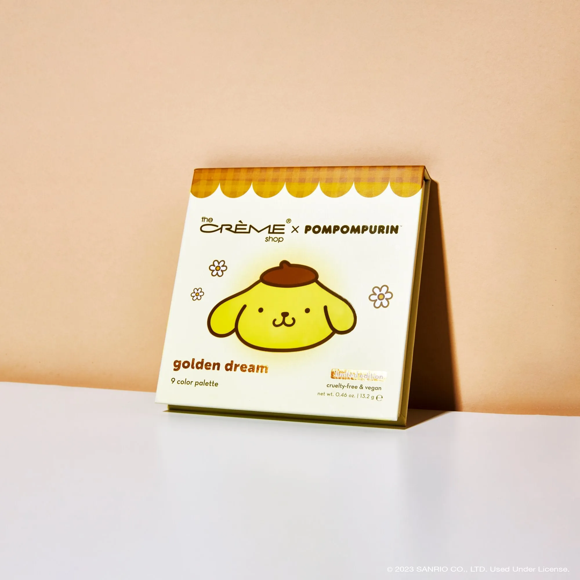 Pompompurin Golden Dream Eyeshadow Palette
