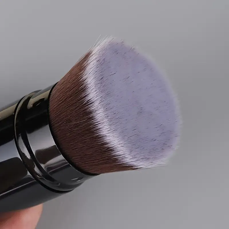 Retractable Kabuki Brush Angled Foundation Makeup Brushes Portable Travel Flat Top Bronzer Blush Brush