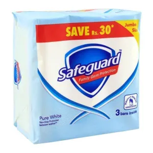 SAFEGUARD PURE WHITE BUNDLE 3 SET 175 GM