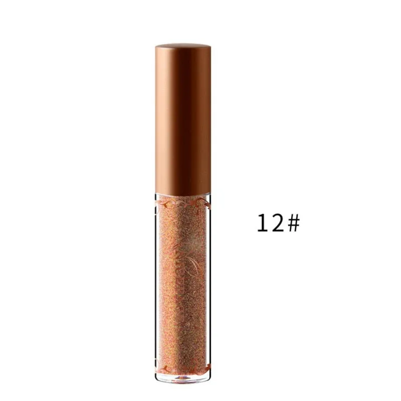 Shimmer Liquid Eyeliner Metallic 12 Colors Glitter Eyeliner Make Up