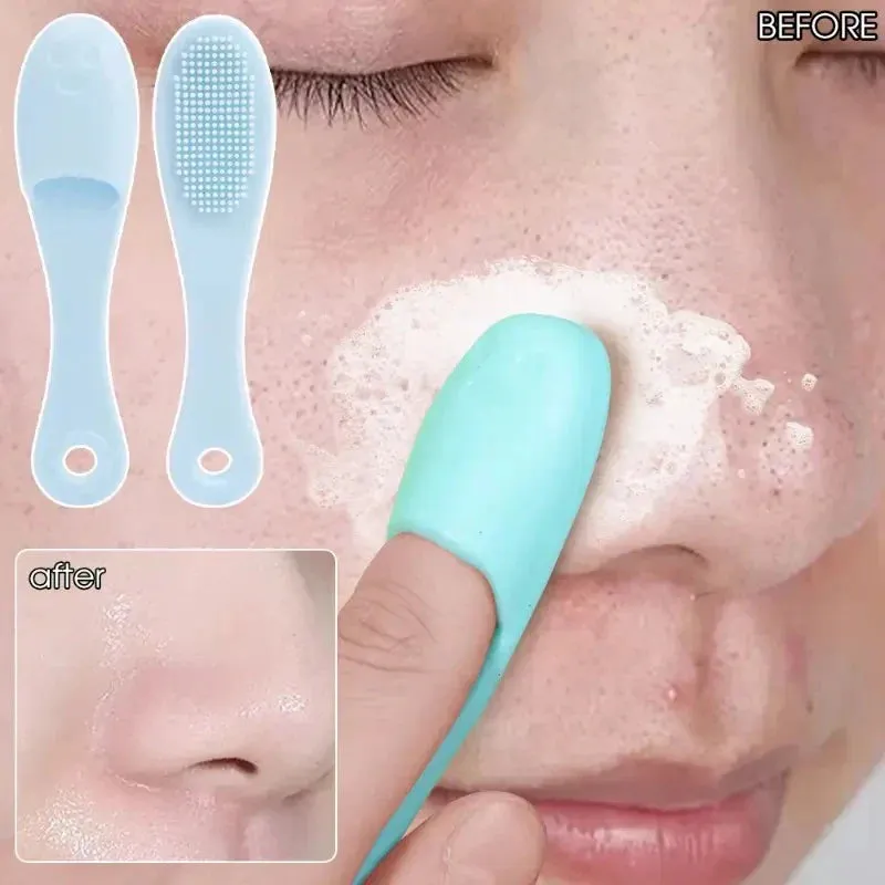 Silicone Face Scrubbing Facial Cleaning Brush